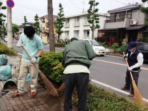 春の市内いっせい美化運動