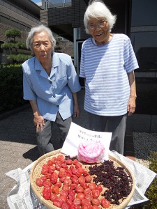 土用干しの様子